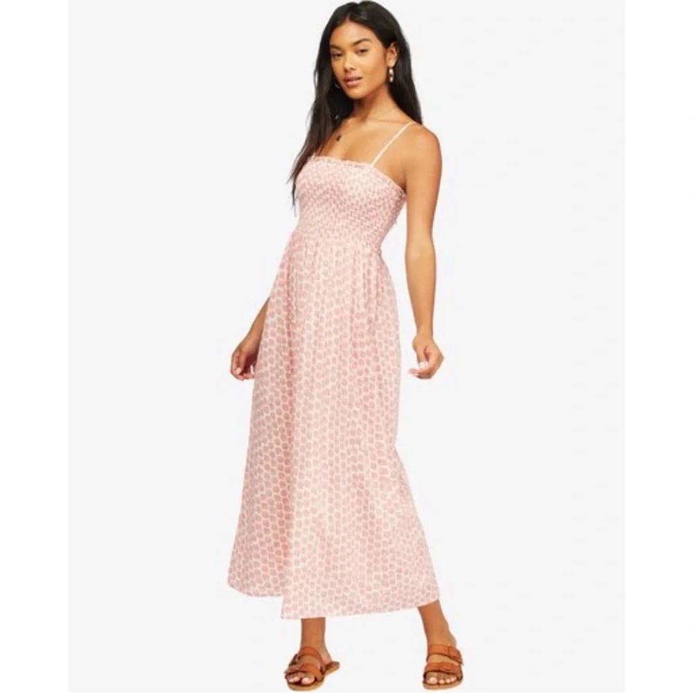 Billabong Pink Patterned Maxi Dress - Picture 3 of 10
